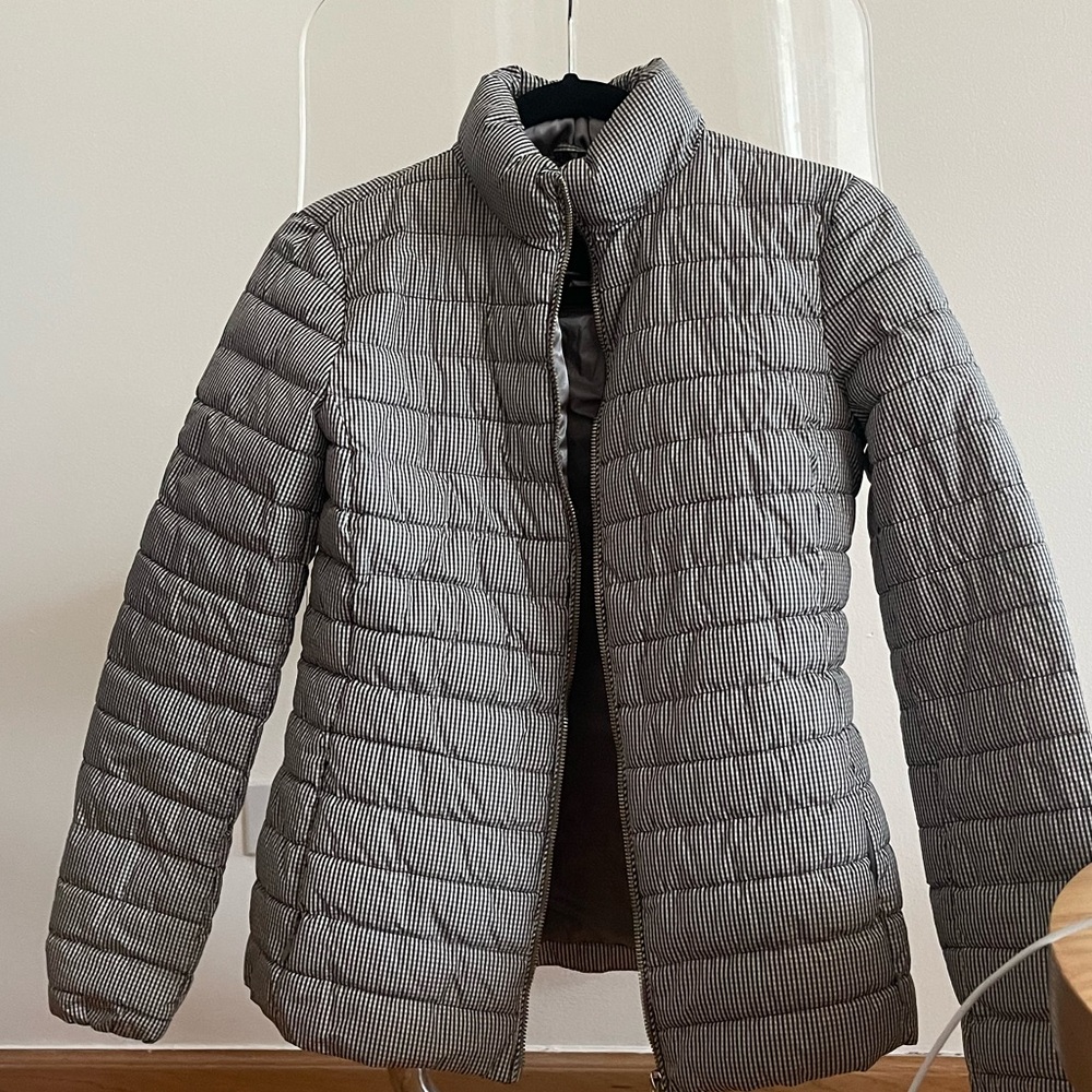 NWOT Massimo Duti Gingham Jacket